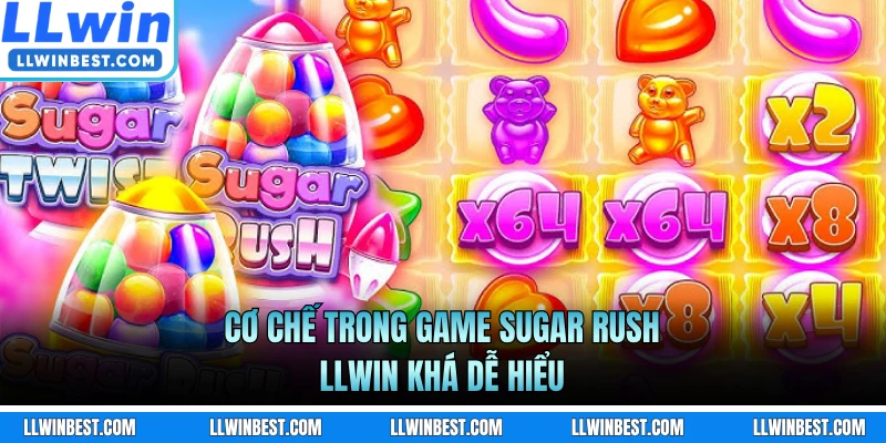 Cơ chế trong game Sugar Rush LLWIN khá dễ hiểu